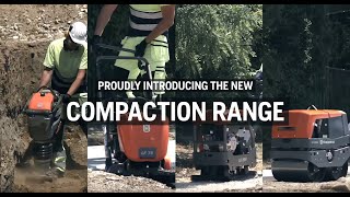 The new compaction equipment product range from Husqvarna [upl. by Vitkun]