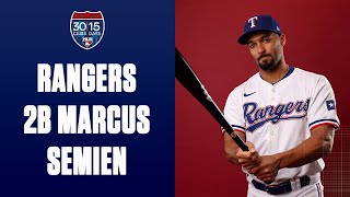 30 Clubs in 15 Days Rangers Star Marcus Semien [upl. by Ielak968]