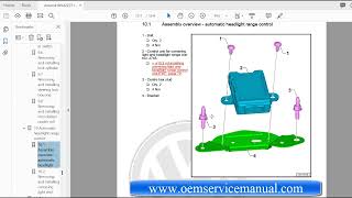 2024 Volkswagen Amarok repair service manual PDF [upl. by Charil]