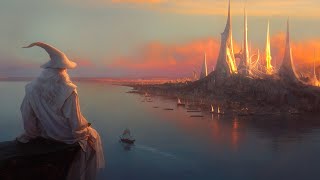 LOTR Valinor at Last  An Ambient Journey for Eternal Peace [upl. by Irrac937]