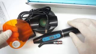 TRL002 Dental 5W Wireless Cordless LED Curing Light Lamp [upl. by Burck553]