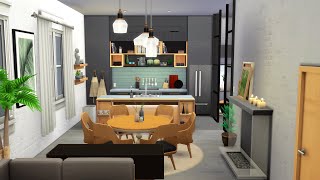 17 Culpepper House Apartment 🌆 Sims 4 Speed Build Stop Motion NO CC [upl. by Eneg680]