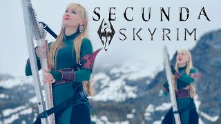 Secunda from SKYRIM  Harp Twins [upl. by Ayoj]