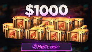 I BEAT THE FAMOUS STREAMER IN THE CASE BATTLE  Join the Giveaway Below hellcase [upl. by Langbehn932]