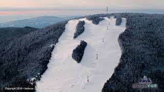 Waterville Valley Aerial Overview by Slopevuecom [upl. by Zabrina72]