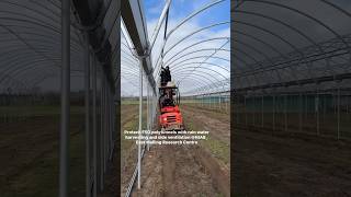 Protech oval tube polytunnels with climate control  rain water harvesting at NIAB East Malling [upl. by Rutledge]