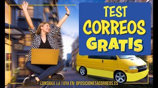 📝 TEST CORREOS 2024 GRATIS  Oposiciones a Correos ✉️ [upl. by Etneciv]