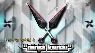 Become a Paper Ninja Create Your Own Kunai with This Easy Tutorial [upl. by Fremont]