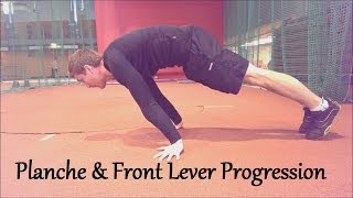 Planche amp Front Lever Progression [upl. by Asilad]