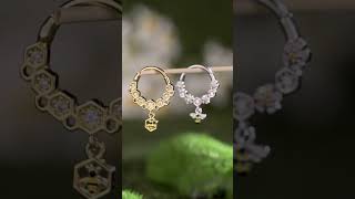 Cute bee septum ring which one is your fav [upl. by Gavrah]