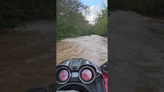 Lake wylie NC creek bashing after Hurricane Helena [upl. by Aicenek857]