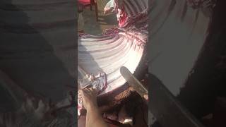 Chops cutting butchermeat cuttingskills streetfood [upl. by Ferree636]