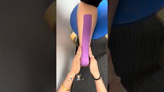 Kinesiology tape for achilles tendon [upl. by Derwood]