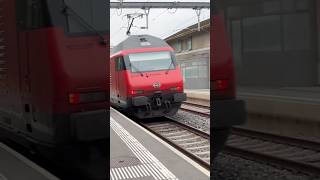 SBB CFF FFS 2024 fastspeed railway train trainspotting swissrail shorts speed [upl. by Nesiaj]