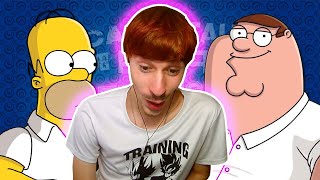 Homer Simpson vs Peter Griffin Épicas Batallas de Rap del Frikismo  Reacción [upl. by Pomeroy663]