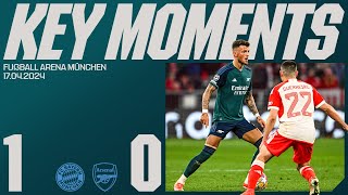 HIGHLIGHTS  Bayern Munich vs Arsenal 10 32 on aggregate  Champions League [upl. by Charlean]