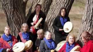 quotStrong Woman Songquot by All Our Relations Métis Drum Circle [upl. by Llennahc]