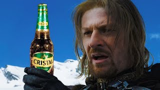 LORD OF THE RINGS CHILE BEER ADS Cerveza Cristal [upl. by Enirhtac281]