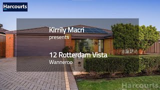 12 Rotterdam Vista Wanneroo WA 6065 [upl. by Leidgam515]