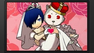 Persona Q SotL  P3 MC amp Koromaru Wedding P3 Group Date Cafe [upl. by Erdnoid233]