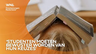 Totale studieschuld is weer gestegen Studenten moeten zich bewust worden wat lenen betekent [upl. by Rikahs454]