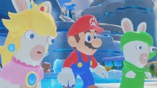 Mario  Rabbids Kingdom Battle Walkthrough Part 5  World 21 22 amp 23 Sherbet Desert [upl. by Ruford]