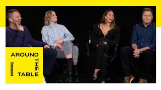 Pam amp Tommy Cast Break Down Their Hulu New Mini Series  Around the Table  Entertainment Weekly [upl. by Nnylrahc]