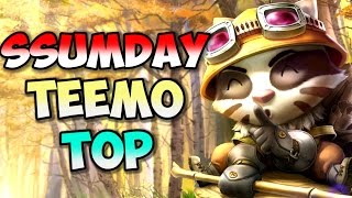 Ssumday Teemo Top  accidental pick LCK 2016 KT vs Jin Air [upl. by Naitsirhk82]