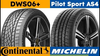 Continental ExtremeContact DWS 06 Plus vs Michelin Pilot Sport All Season 4 [upl. by Liartnod]