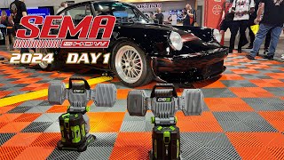 SEMA Show 2024 Day 1 TOOLS and MORE [upl. by Atteoj]