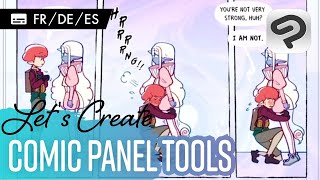 How to make comic panels in seconds  Vampbyte [upl. by Myron]