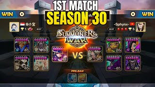 KELIANBAO Rank 1 vs SPHYNX Rank 4 Legend Tournament Season 30 Semi Final  Summoners War [upl. by Oirasan]