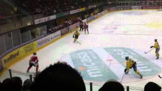 Allez les rouges et blancs LHC  Langenthal [upl. by Nylirak]