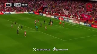 Leandro Trossard Goal Arsenal Vs Leverkusen 20 All Goals Results Extended Highlights [upl. by Jer]