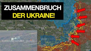 Massive russische Fortschritte in der Ostukraine  Die ukrainischen Linien brechen zusammen [upl. by Lepley570]