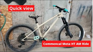 I got my bike Quick look at Commencal Meta HT 2021 [upl. by Ocinemod]