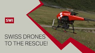 Swiss drones to the rescue [upl. by Bonnette]