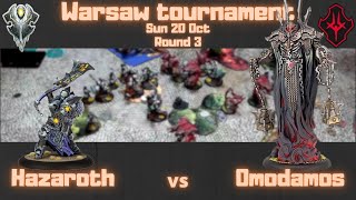 PL House Kallys Hazaroth vs Infernals Omodamos  Warsaw tournament  Round 3 [upl. by Chessa277]