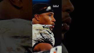 Saquon Barkley on getting Booed in his return to New York😮 nfl shorts [upl. by Zsamot]