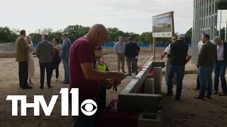 Structure for new Uvalde elementary school nearly complete [upl. by Enatan]