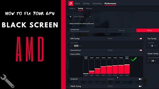 BLACK SCREEN AMD  FIX 100 Forever  feat RX 580 [upl. by Eelarak]