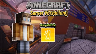 BESTER SERVER ⭐ Minecraft Server Vorstellung  HonigStadtde [upl. by Alleusnoc]