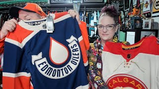 Unboxing the 2023 Heritage Classic Jerseys [upl. by Brosine]