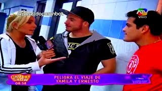 COMBATE Yamila Piñero no Quiere Viajar con Ernesto por Celos 29102013 [upl. by Neirrad]