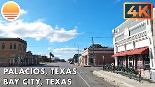 Palacios Texas to Bay City Texas Drive with me [upl. by Xila595]