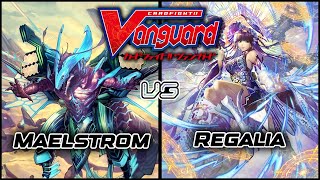 Maelstrom Aqua Force vs Regalia Genesis  Cardfight Vanguard VPremium [upl. by Molli935]