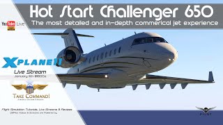 Hot Start CL650  First Look and Review  XPlane 11 [upl. by Moersch]