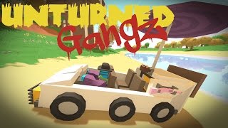 UNTURNED GangZ  E13  quotCustom Cadillac Convertiblequot Gang PvP  Pranks [upl. by Erbe151]