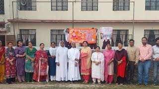 Diwali celebration St Josephs High schoolImportant message conveyed by the teacher in assembly [upl. by Ecirahc]