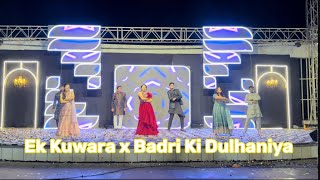 Ek Kuwara X Badri Ki Dulhaniya  Dance Performance  Dance  wedding  Vikas Joshi [upl. by Janicki600]